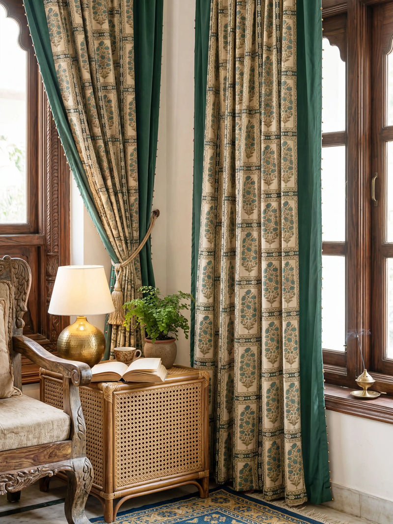 Nayab heritage curtain panel