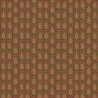 A scannable view of the full pattern layout for Nayab wallpaper showing the repeating framed botanical design.