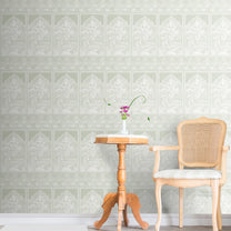 Dareecha, an Indian Design Wallpaper for Rooms, Green