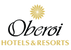 Oberoi Hotels & Resorts logo with a sunflower design on a white background