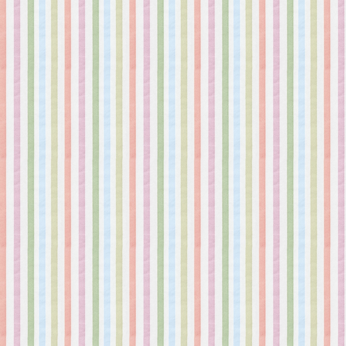Pastel Stripe Fun, Nursery Room Wallpaper