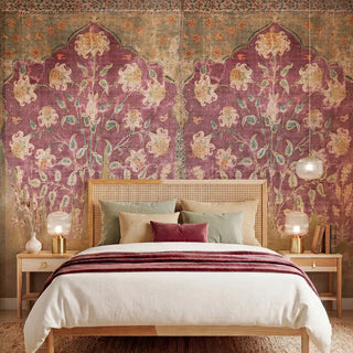 Wall Wallpaper for Living Room with Artful Design - Life n Colors, view-bedroom
