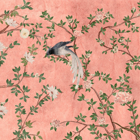 Rosa Chinoiserie Wallpaper by Life n Colors