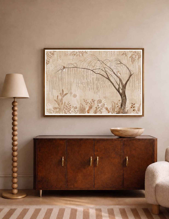 Wallart Woven with History: Embroidered & Digital Art | Life n Colors