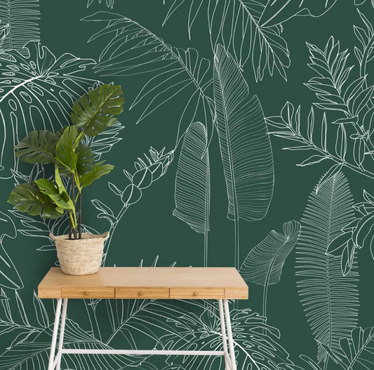 Tropical Room Wallpaper by Life n Colors