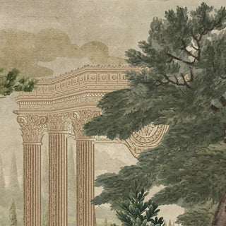 Shop Twilight Haven Vintage European Style Wallpaper vintage Green Color By Lifencolor 