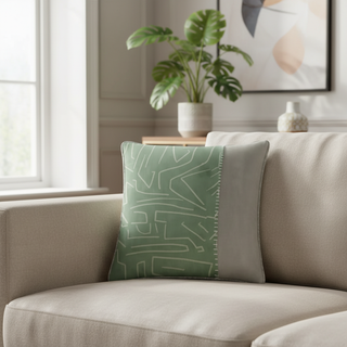 Two-tone cushion mood shot