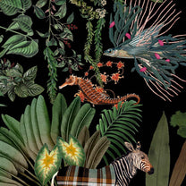 Brasil, A Fascinating Colorful Tropical Wallpaper, Customised