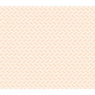 3D Chevron Pattern Wallpaper, Pastel Peach