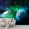 Galaxie-Thementapete für Wände und Decken, individuell gestaltet