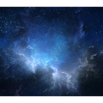 Sky and Space Theme Wallpaper for walls and ceilings, Blue