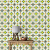 Mosaikfliesen-Designtapeten für schöne Wände, Gelb