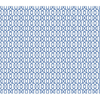 Elegant Blue Geometric Design Wallpaper, Customised for Homes