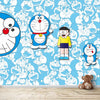 Doremon et Nobita, conception 3D, papier peint pour chambre d'enfants