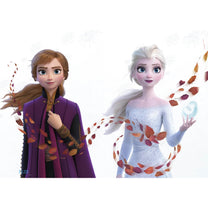 Elsa and Anna, Frozen Movie Wallpaper for Kids Room