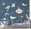 Cute Marine Life Customised Wallpaper Design for Kids Room