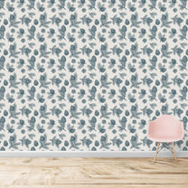 Green Pine Cone Inspired Wallpaper Design, Repeat Pattern
