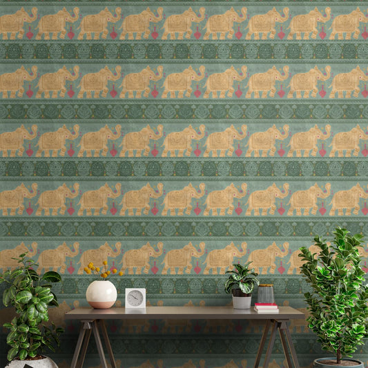 Royal Pattern, Elegant Wallpaper Design for Rooms