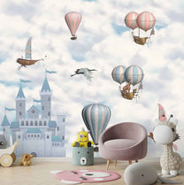Fantasy Theme Nursery Kids Wallpapers, Customised