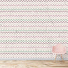Chevron Pattern with Distorted Texture Wallpaper