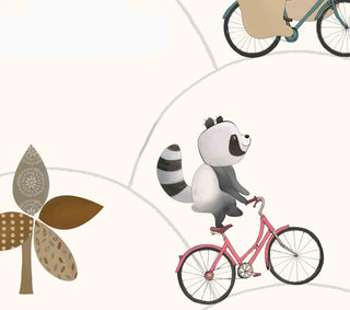 Cute Animal Small Children Room Wallpaper, Customised