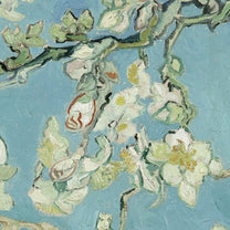 Vincent Van Gough Almond Blossom Painting Wallpaper for Wall