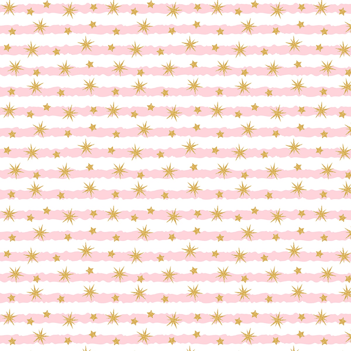 Cute Stars and Stripes, Customised Kids Wallpaper
