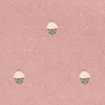 Rani, Indian Floral Pattern Wallpaper, Pink