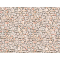 3D Look Stone in Concrete Wallpaper