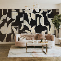 Serene Strokes, Subtle Abstract Design Wallpaper for Walls