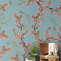 Floral Repeat Pattern for Designs for Walls, Customised