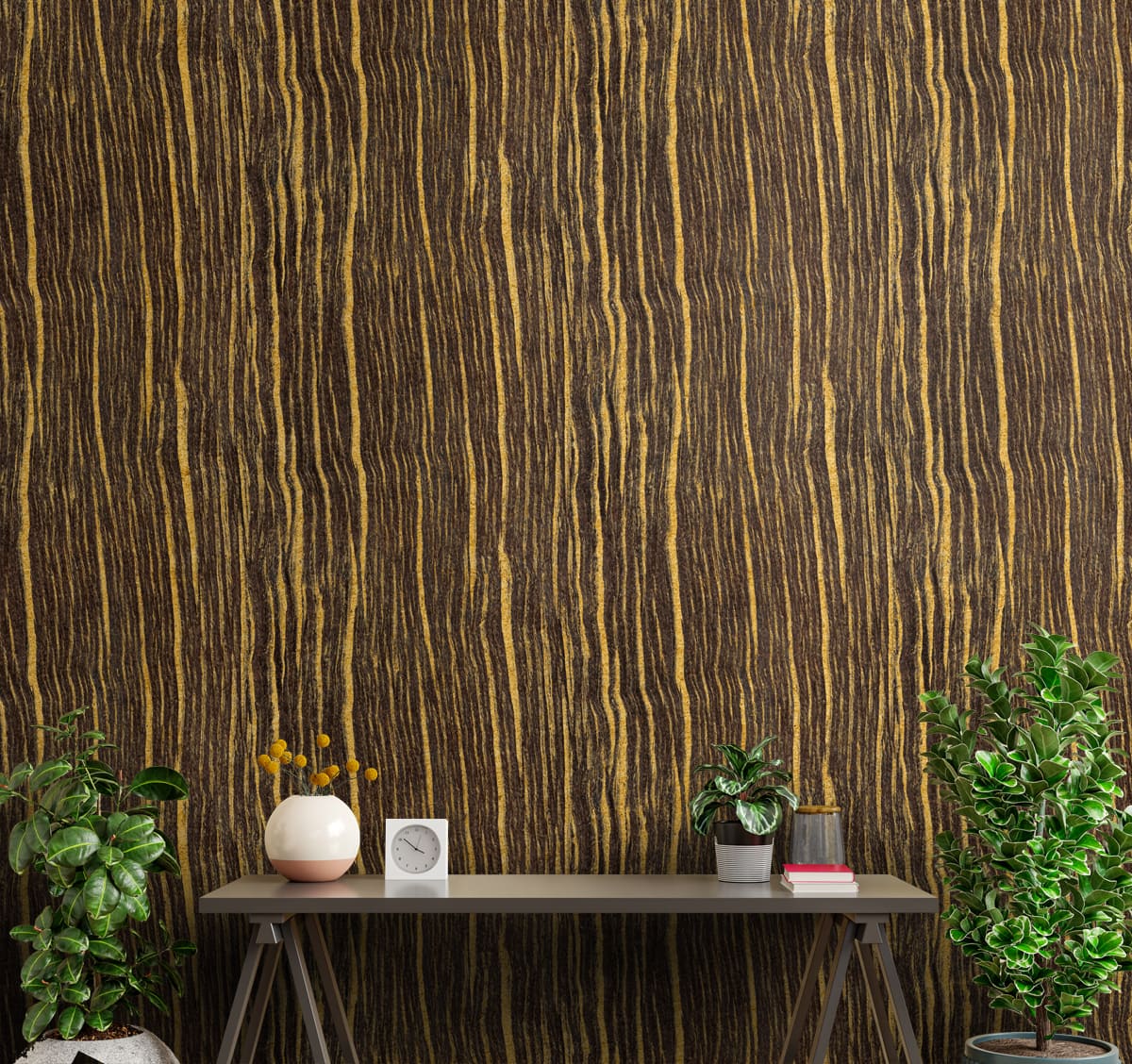 Charisma, A Natural Cork Inspired Wallpaper Design
