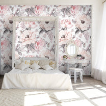 Subtle Floral Design for Bedrooms