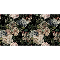 Dense Floral Wall Pattern, Customised Wallpaper