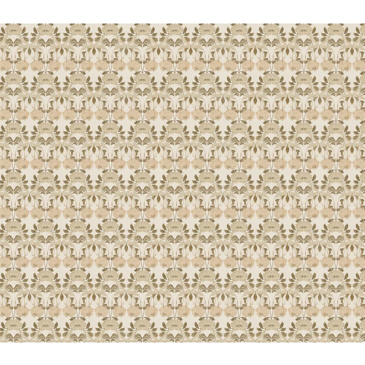 Seamless Beige Damask Repeat Pattern, Wallpaper for Bedrooms