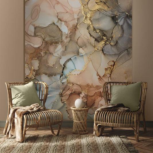 Water Colors Effects, Exotic Wallpaper for Walls