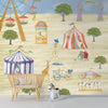 Dschungel-Karneval, süße Kinderzimmer-Tapete, individuell gestaltet