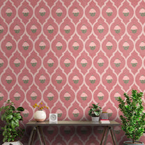 Pink Blossom, Floral Room Wallpaper