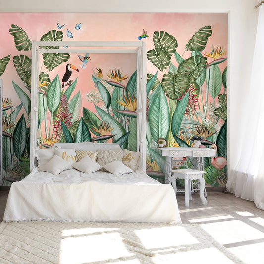 Tropical Theme-Birds of Paradise, Customised for Homes