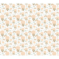 Floral Hot Air Balloon Wallpaper, Customised