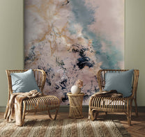 Amara, Abstract Wallpaper Design for Rooms , Customised
