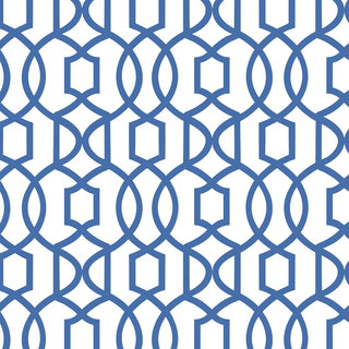 Elegant Blue Geometric Design Wallpaper, Customised for Homes