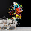 Abstract Painted Look Portrait Wallpaper ,Customised