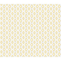 Yellow Geometric Pattern Indian Theme Wallpaper