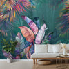 Tropical Leaf Pattern Background Wallpaper
