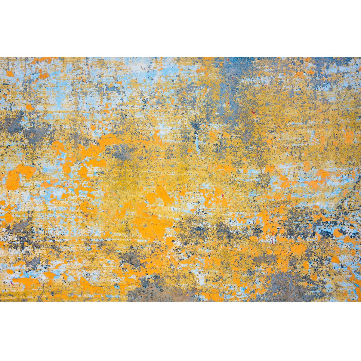 Yellow Abstract Wall Pattern, Distress Look Wallpaper
