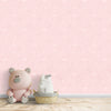Premium Pink Wallpaper, Semi Circular Pattern