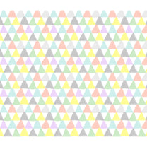 Pastel Colors Triangle, Children Nursery Wallpaper