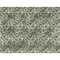 Sutra, Green Abstract Geometric Patten Wallpaper