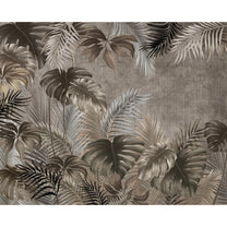 Premium Tropical Leaves Wallpaper, Customized
